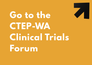 Button. Select to go to the CTEP-WA Clinical Trials Forum page